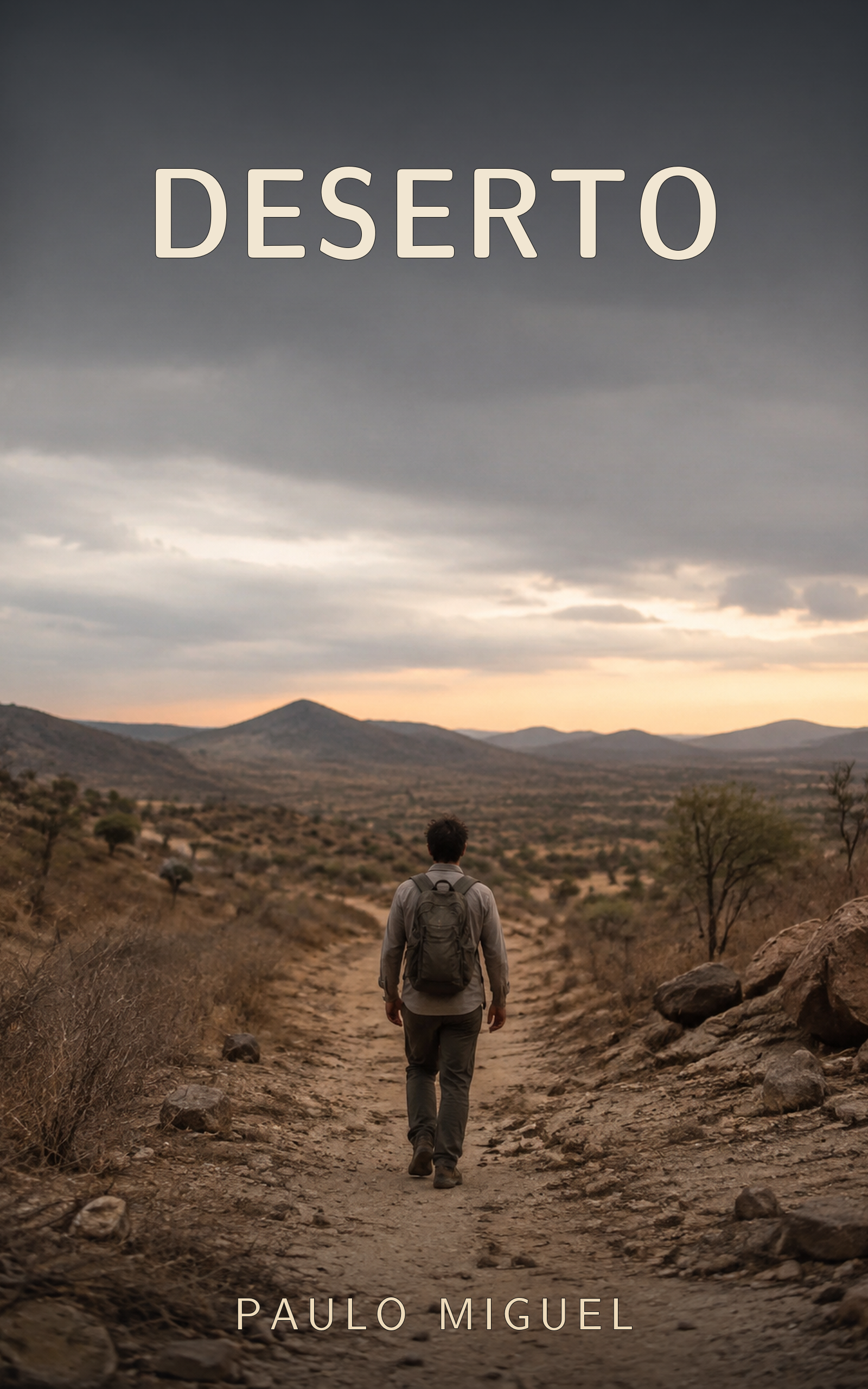 Capa da segunda edição do livro Deserto, de Paulo Miguel